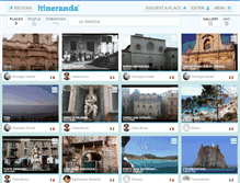 Tablet Screenshot of itineranda.com